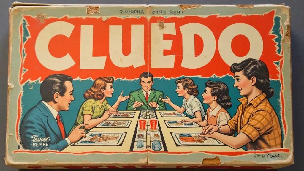 1949 UK Cluedo Box
