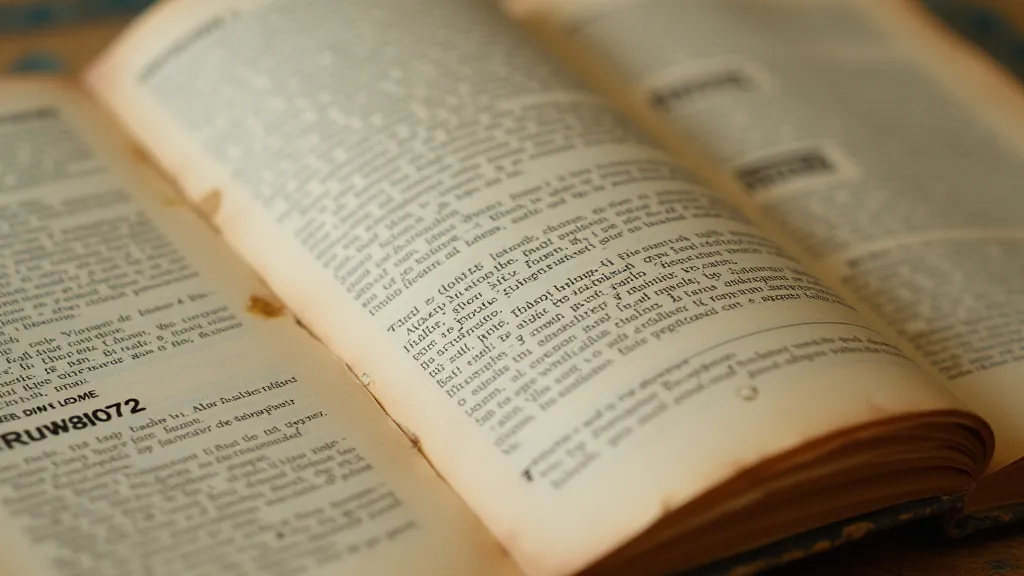Vintage board game rulebook detail