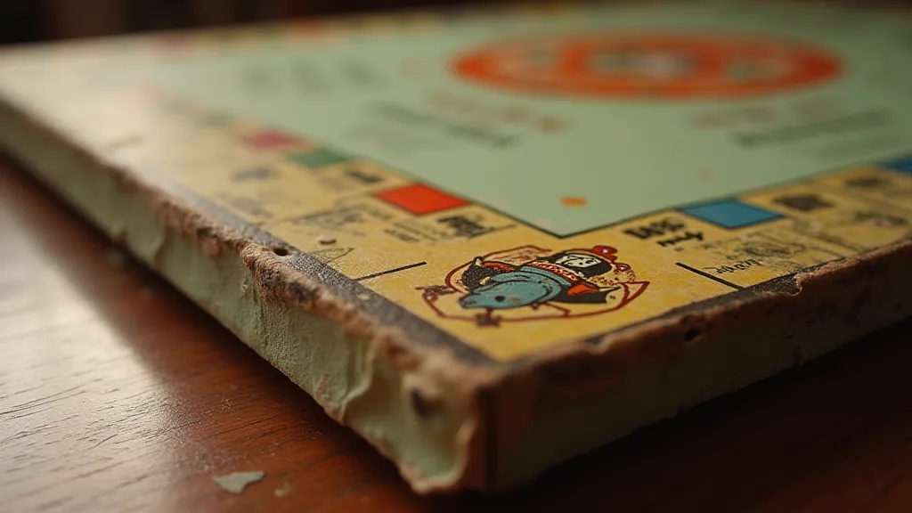 Vintage Monopoly board game box