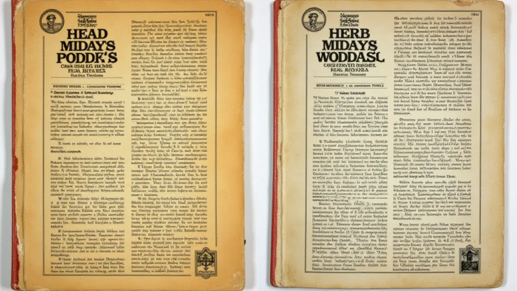 Vintage rulebook condition comparison
